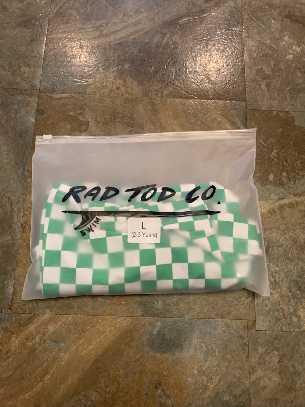 Rad Tod co. brand new swimsuit, size 2-3 years - Picture 2 of 5